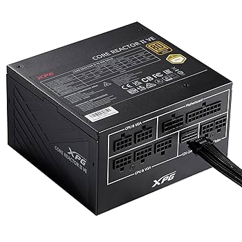 XPG CORE Reactor II VE, Black, 80 Plus Gold PSU, 850W, FDB